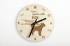 Pumi, Hungarian Pumi, Hungarian herding terrier - clock with dog, wooden clock with engraving, personalised clock by Art-Dog