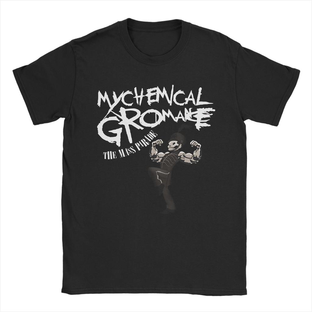 My Chemical Romance 2025 T-Shirt Summer  100% Cotton T Shirts For Men's Fashion Casual Tshirt Short-Sleeve Vintage Tees