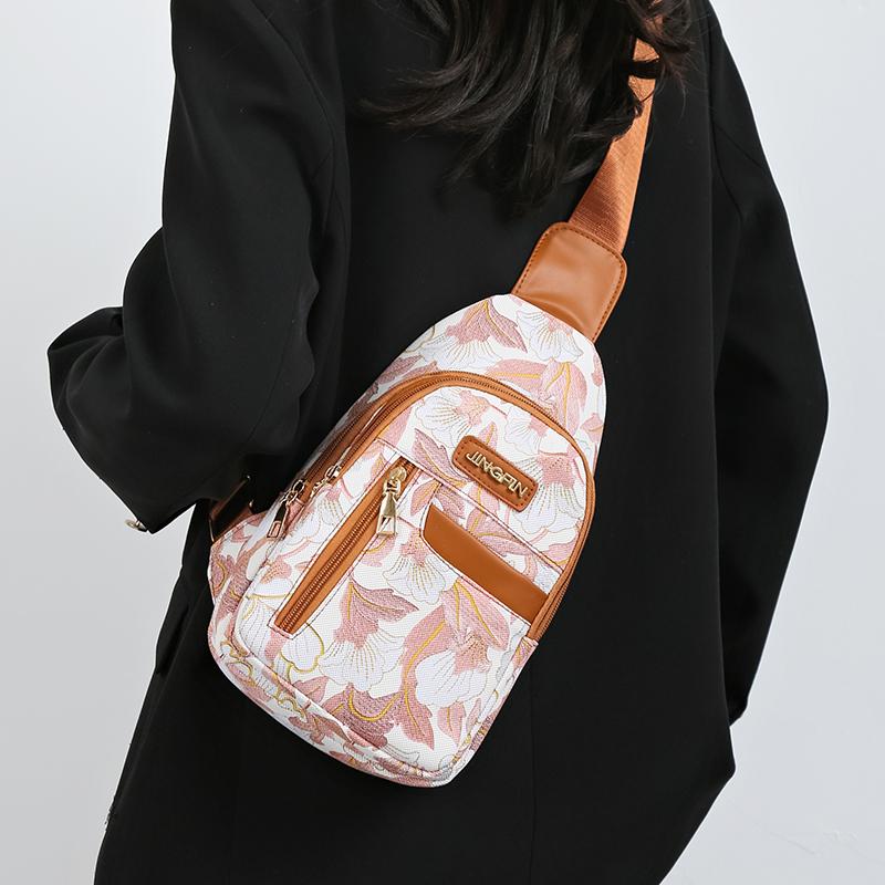 Small Bag Women's Shoulder Bag Crossbody Bag Chest Bag Mobile Phone Bag Multi-Pocket Bag