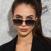 Rectangle Sunglasses Women  Luxury Brand Designer Quality Vintage Sun Glasses Fashion Retro Square Shades For Women