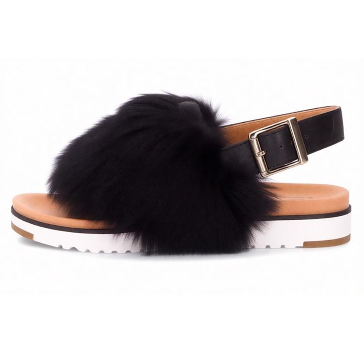 

UGG Quiet Quick Dry Quiet Quick Dry Slide Slippers Women s Black 1019870-BLK 36