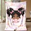 Fantasy Bubble Adventure Theme blanket Lightweight Warm Flannel Blanket Decorative Throw Blanket for Home Decoration