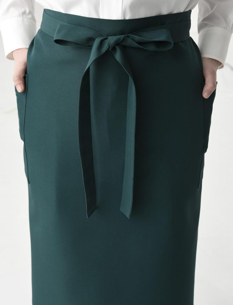 CL Middle Apron Black Free [Seven Uniform] CT2397-9