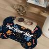 Creative Cartoon Shape Pet Feeding Mat - Dirt-Resistant, Easy Clean, Water Absorbent, Wear-Resistant, Quick Drying