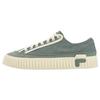 Men's Gear Low Retro Canvas Sneakers Green White F12M322310FVA