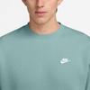 Nike Bluza z okrągłym dekoltem, prosta, z długim rękawem, męska, topy FN3887-017