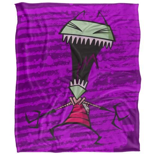 Invader Zim Silky Supersoft Blanket