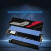 Aluminum Cooling System Radiator For M.2 NVME Solid Disk Drive Game Consoles Compatibility Heat Dissipation Solution