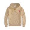 Men's Sport Wear New Couple's Loose Love Embroidered Adult Zipper Hoodie Set