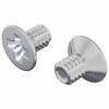 Countersunk Screws 2 Pcs Silver M4 X 6 Mm Steel
