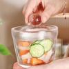 Glas-Einmachgläser zum Fermentieren von Kimchi und Sauerkraut, Aufbewahrung für kalte Abendessen, Geeignet