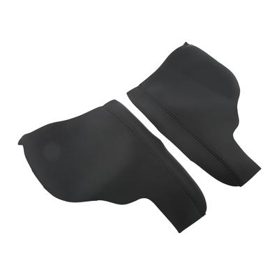 1 Pair Front Door Panel Armrest Cover Car Interior Accessories Replacement for Odyssey 2011‑2017Black