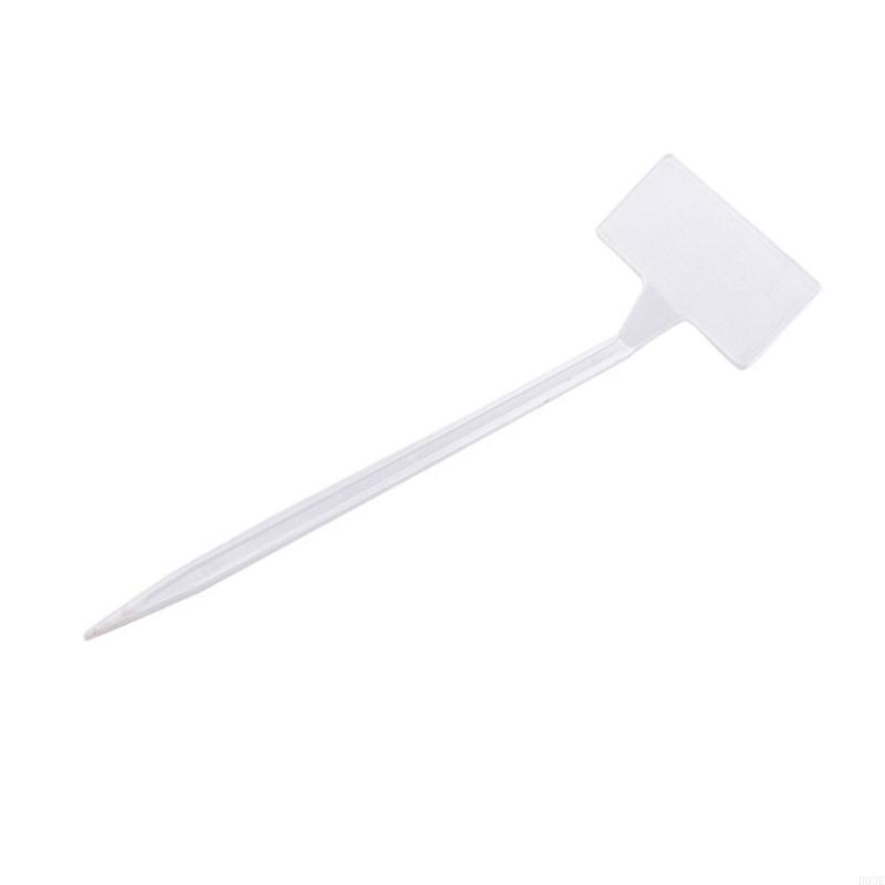 Pack Of 50 Plastic Plant Labels For Garden Nursery Herb Flower Vegetable Marking Waterproof ABS Markers B03E