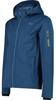 Куртка CMP Light Softshell Jacket с отстегивающимся капюшоном (39A5027) Man Jacket Zip Hood (39A5027) bluesteel