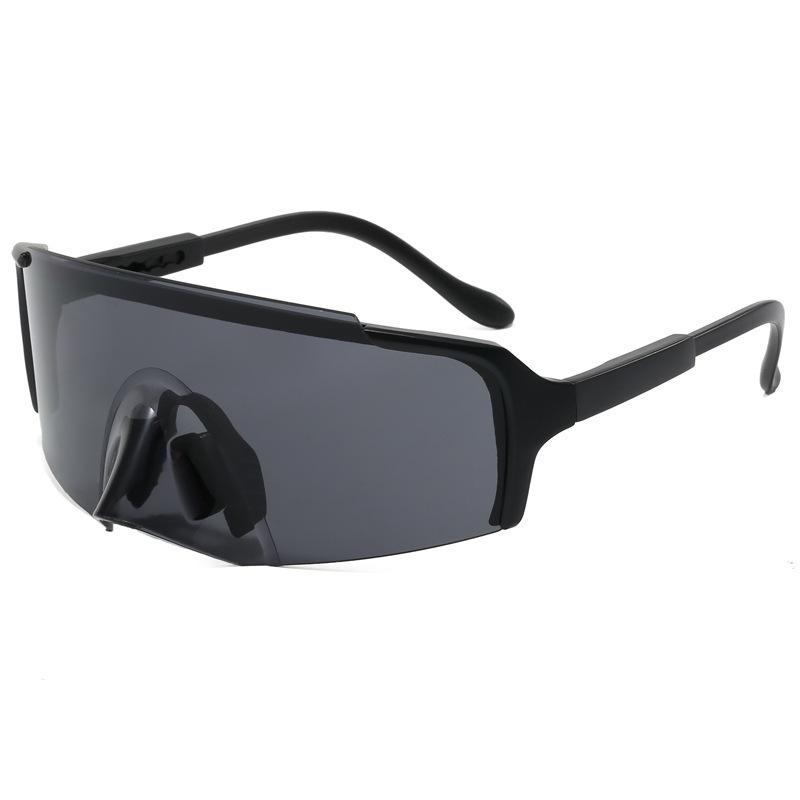 Fahrradbrille mit großem Rahmen für Herren und Damen, Outdoor-Bergsteigen, Marathonlauf, Augenschutz, Sportsonnenbrille, farbige Sonnenbrille