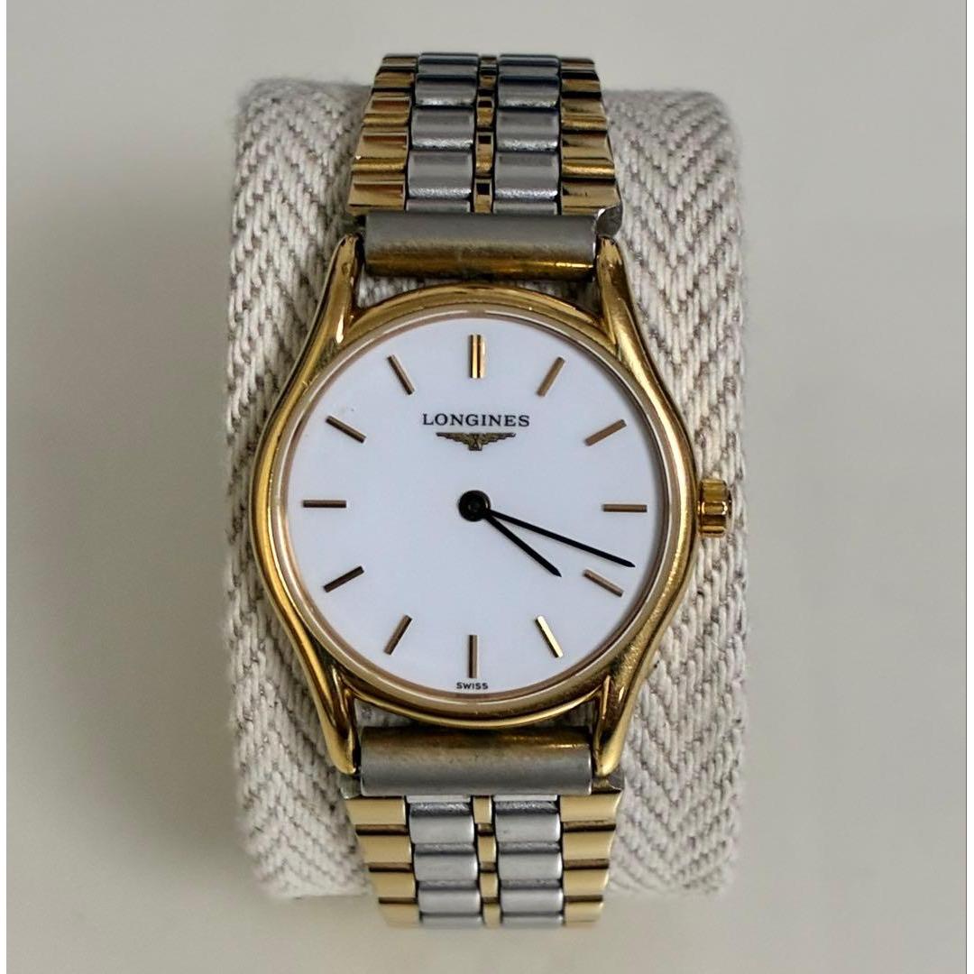 Used [Working item] Longines Grand Classic L4.117.2 wristwatch battery replaced
