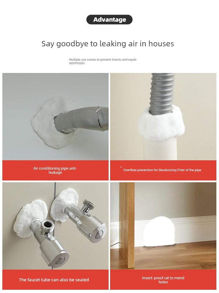 Sewer Plug Anti-Odor Pipe Plug Anti-Odor Artifact Sealing Clay Insect-Proof Floor Drain Deodorant Device