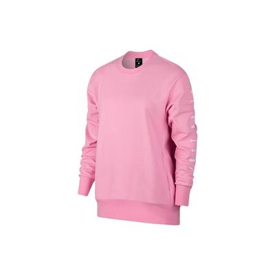 Crew Grx Letter Print Sports Round Neck Sweatshirt Women Sweatshirt Pink AT0600-668