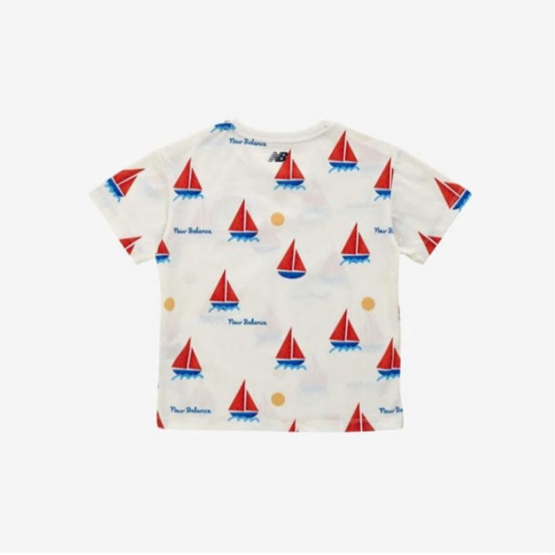 New Balance Kids Beach Front Panel Uni Setup Nk9ye2602u 39 Short Sleeve Tee