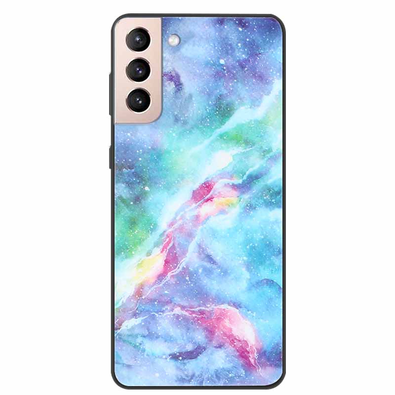 Per Samsung Galaxy S21 FE 5G Custodia Cartoon Dipinta Morbida TPU Custodie per Telefono per Galaxy S21FE S 21 FE Cover Posteriore in Silicone Coque Carina