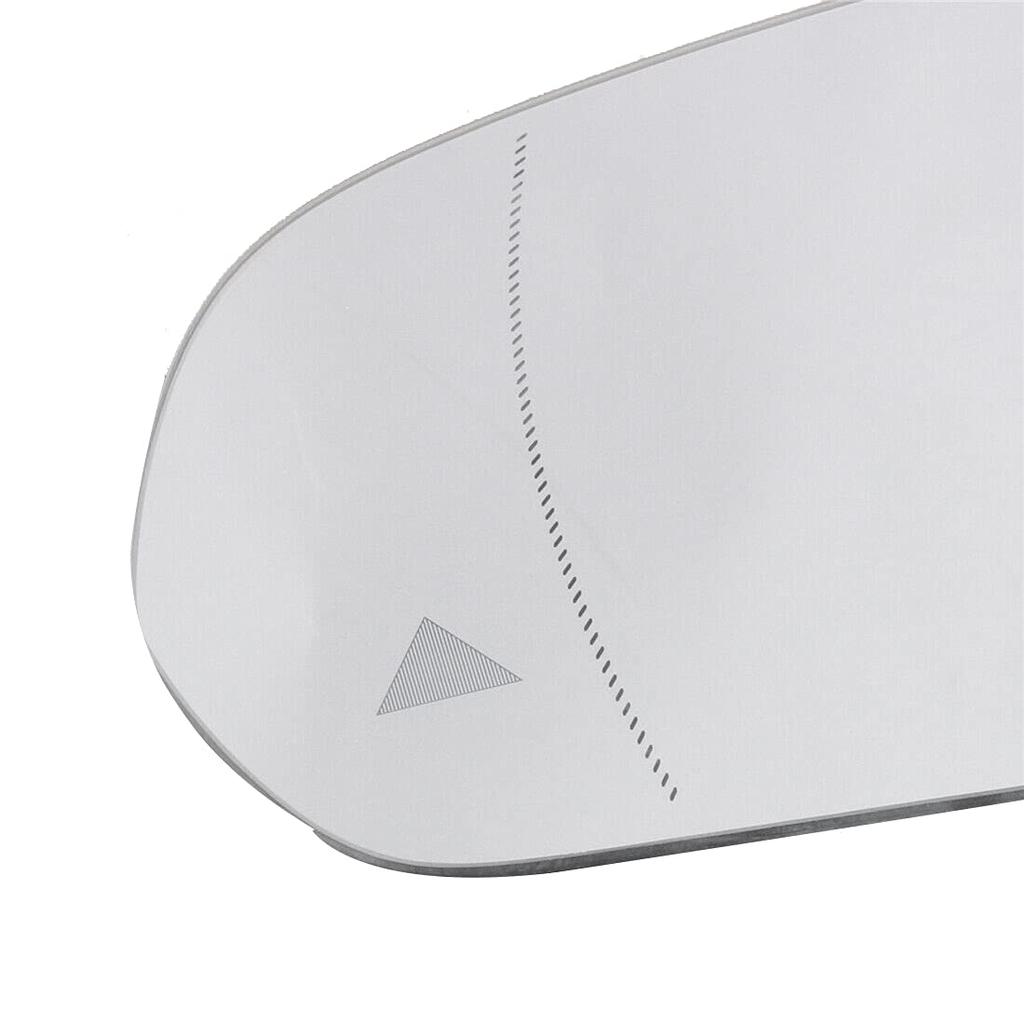 Oikabio Left Wing Rearview Mirror Glass Blind Spot Heating for C, E, S, GLC Class W205 W222 W213 X253 2013-2021