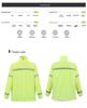 Reflective Pongee UV Protection Safety Vest: Lightweight, Breathable Traffic & Road Administration Apparel