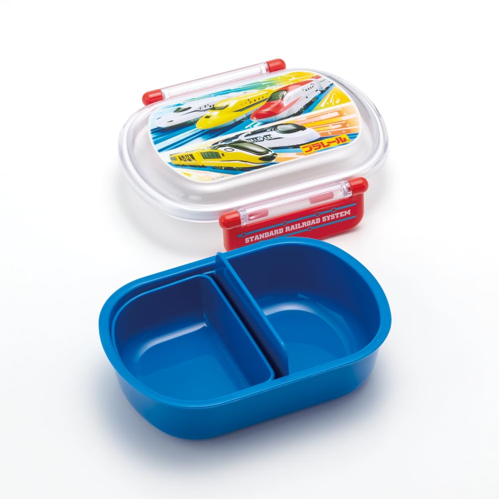 Skater Lunch 1 with Fluffy Meal Made in Plarail 24 Kids' Box, Tier, 360ml, Inner, Dome-Shaped, Container, Antibacterial, Japan, Series, QAF2BAAG-A