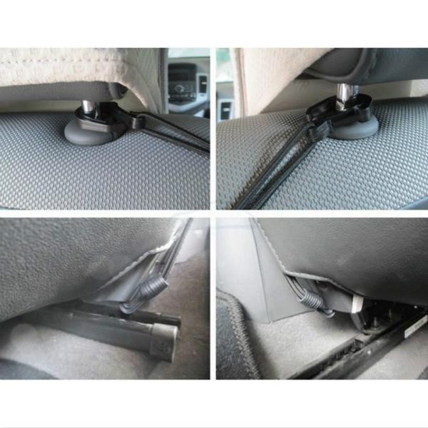 Car Mesh Pockets Inter-seat Storage Elastic Mesh Pockets Car Storage Mesh Bags Seat Storage Bags Car Interior Products
