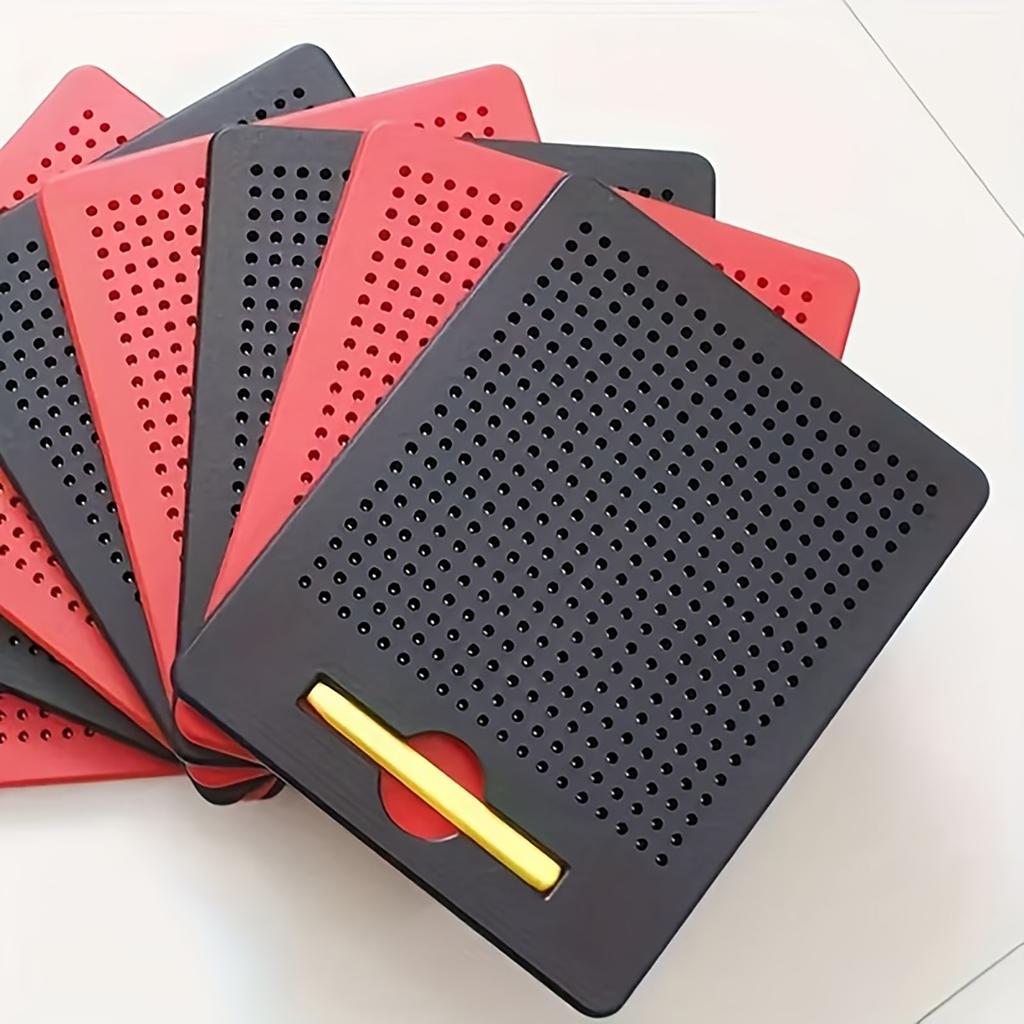 Magnetic Drawing Board Portable Magnetic Drawing Board Ventilation Design, PlastiC Writing Pad With Magnetic Pen Holder For Car Home De-Stress Tool,