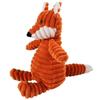 Durable Dog Chew Toys for Aggressive Chewers Large Dogs Interactive Squeaky Plush Monkey Pig Puppy Teething Molar Cleaning