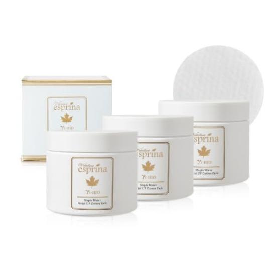 Set of 3 Esprina BiBIO Maple Water Moist Up Cotton Pack