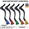 JFG RACING Pedal de Freio Traseiro de Motocicleta Alavanca de Freio de Pé Dobrável Para CRF150F 2003-2009/2012-2017, CRF230F 2003-2017/2019 Moto de Terra VERMELHO