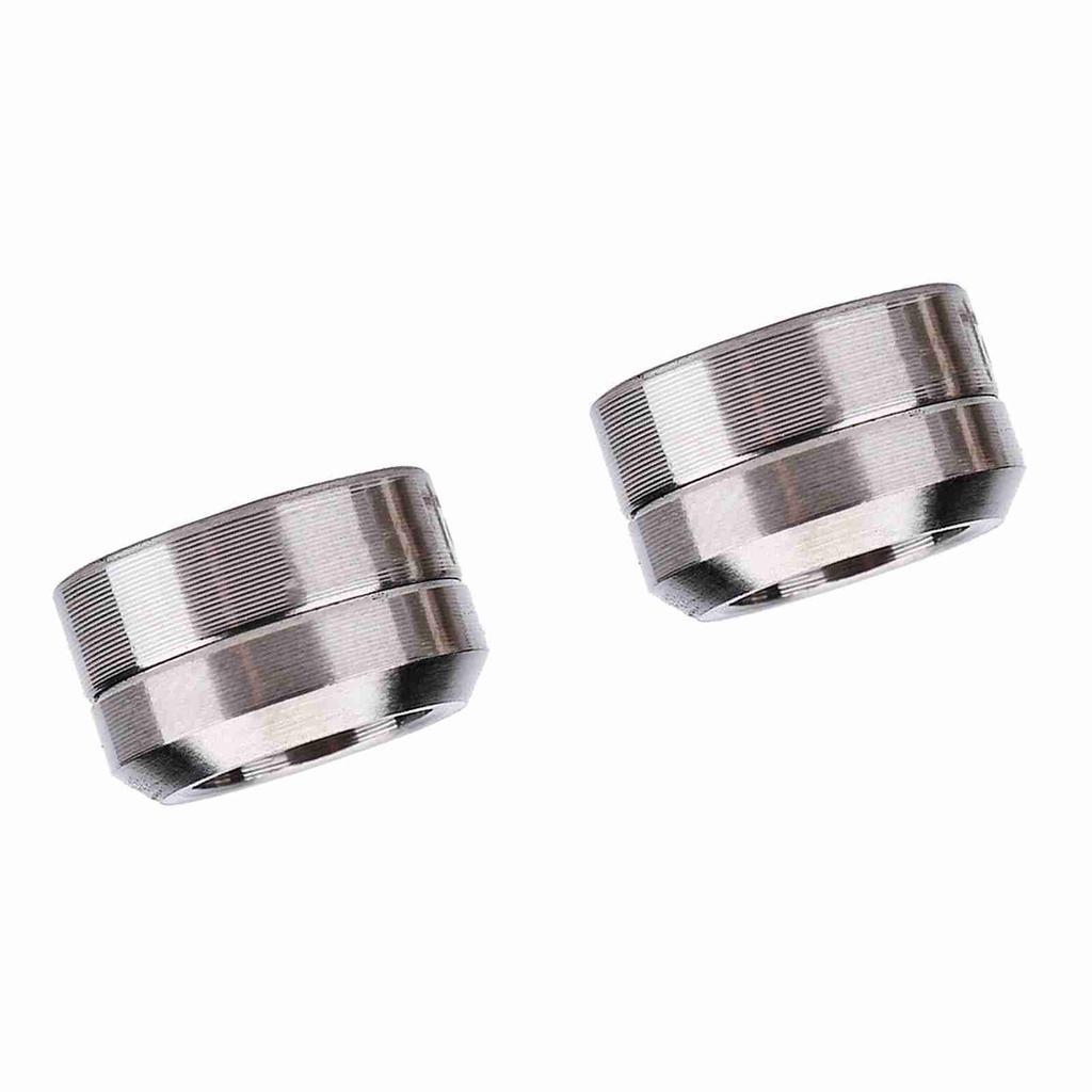 4Pcs/Lot TC4 Titanium Brake Caliper Fixed Bolts Gasket Spacer For Mountain Bike (Titanium)