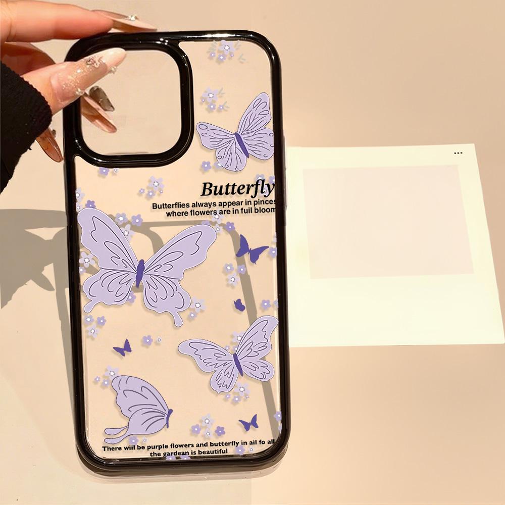 Acrylic Phone Case for iPhone 11 12 13 14 Pro 12 14 16 Pro Max for Samsung A16 A36 A56 S24 FE High-quality Painted Anti-fall Mobile Phone Case