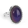 Vintage Adjustable Ring Women Men Emotion Feeling Changing Color Mood Temperature Couple Ring Jewelry