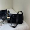 Pu Leather Casual Autumn Winter Shoulder Tote Soft Matte Suede Leather Women's Bag 2 Set Messenger Bag Adjustable Strap Handbags