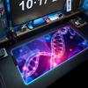 Gene Mouse Pad RGB Gaming Mousepad Big LED Pad PC Desk Mat Luminous Mouse Pad Large Keyboard Mats Table Rug With Backlit
