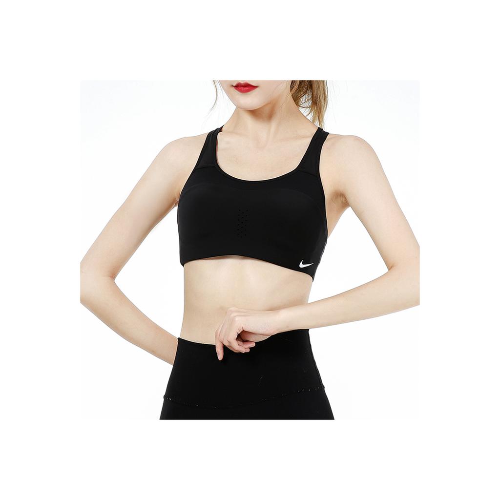 Nike High-Intensity Round Neck Slim Fit Support Sports Fitness Vest Women Underwear Black AJ0844-010