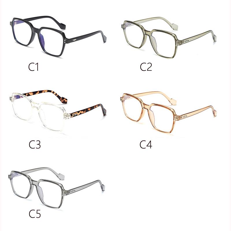 Anti-Blue Light Glasses Classic Square Eyewear Women Fashion Luxury Eyeglasses Blue Light Blocking Man Lady Computer Eyeglas
