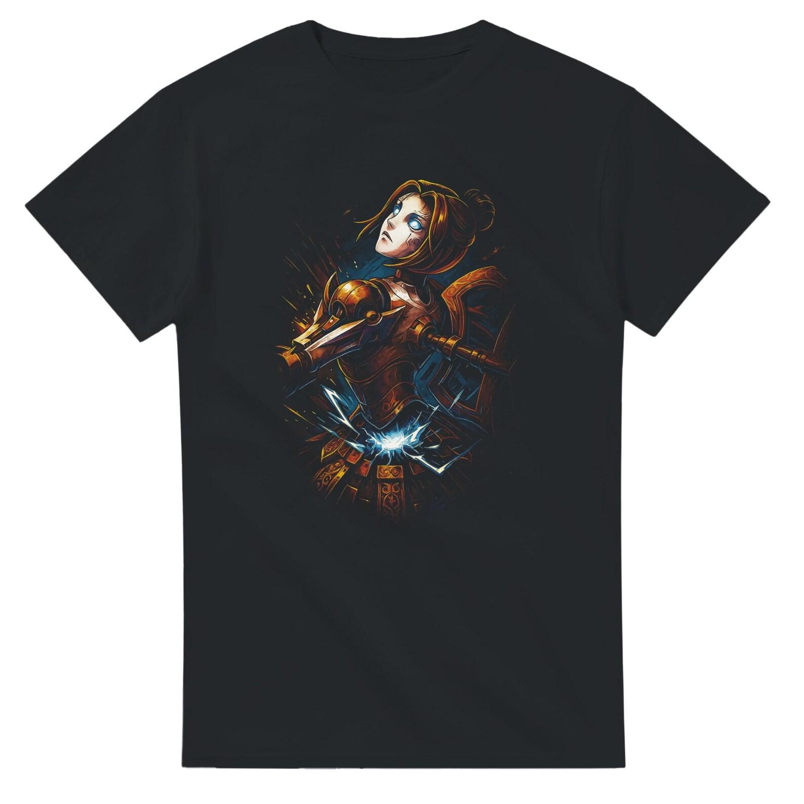 Camille LoL Halftone Heavyweight Unisex Crewneck T shirt | Gildan® 5000 S