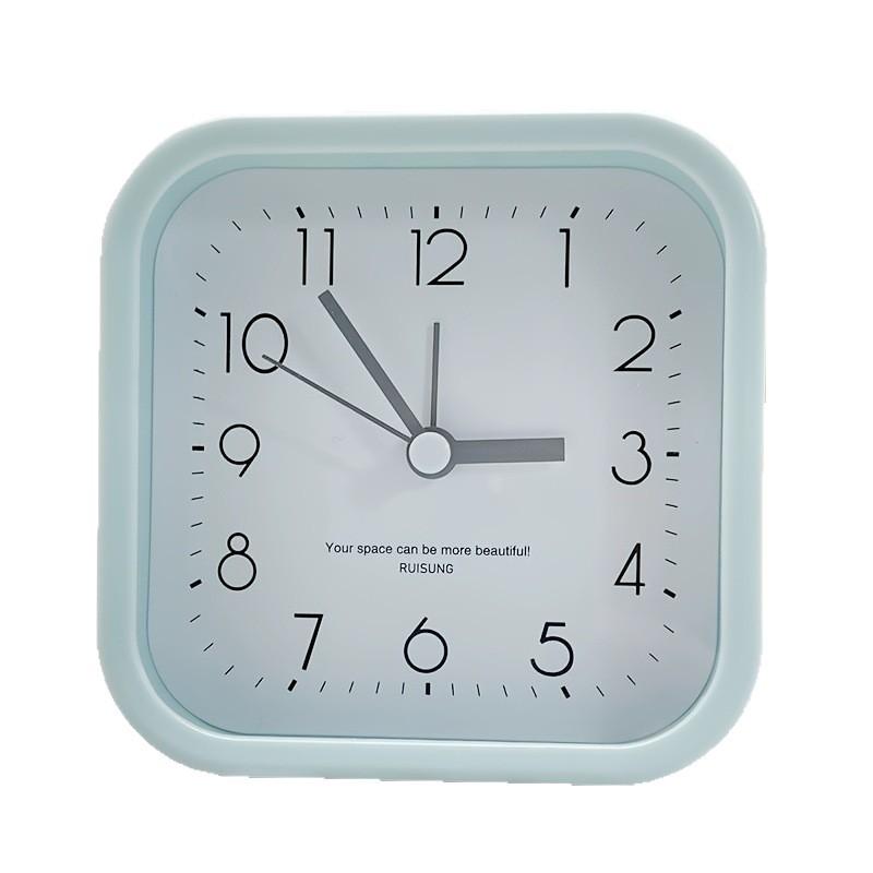 Personalized Square Simple Alarm Clock Three-dimensional Fashion Home Decoration Alarm Clock Student Digital Creative Desktop Learning Alarm Clock