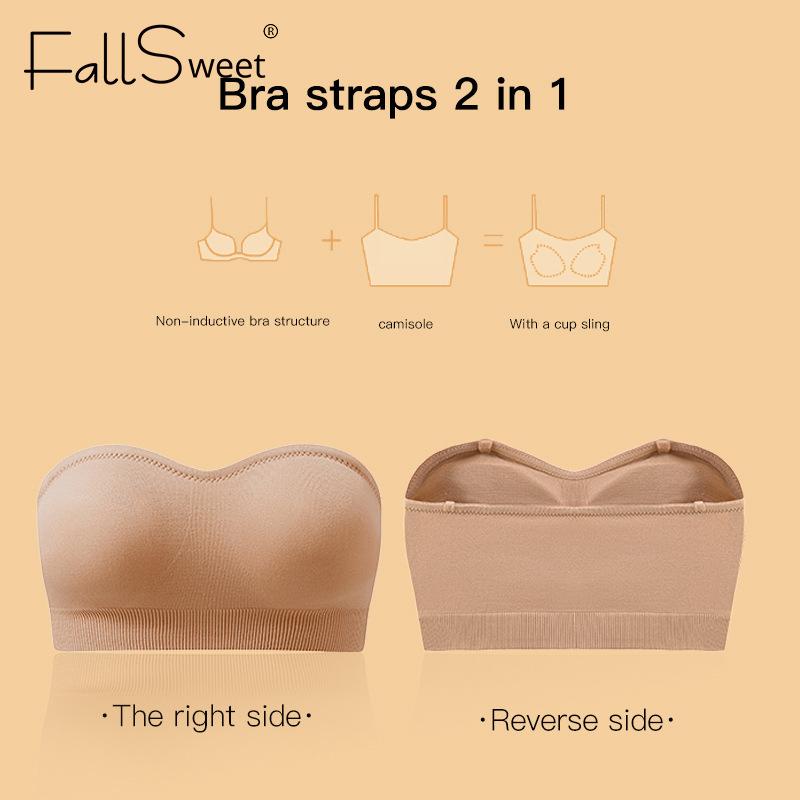Seamless Invisible Strapless Bra Sexy Underwear Women Push Up Bras Wireless Comfortable Solid Solid Brassiere Thin Cup Sexy Lingerie Female XS-XXL