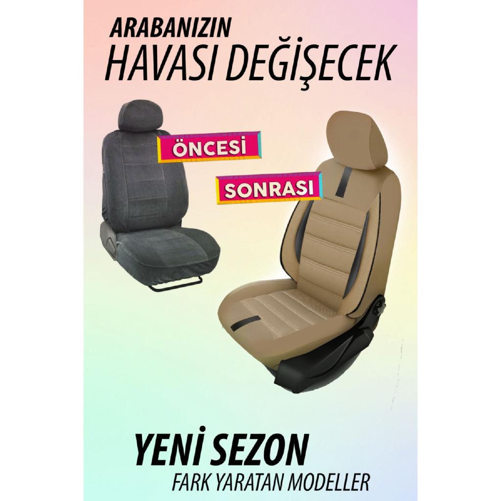Univerzální potah na autosedačku z hříběcího peří Onyx Beige