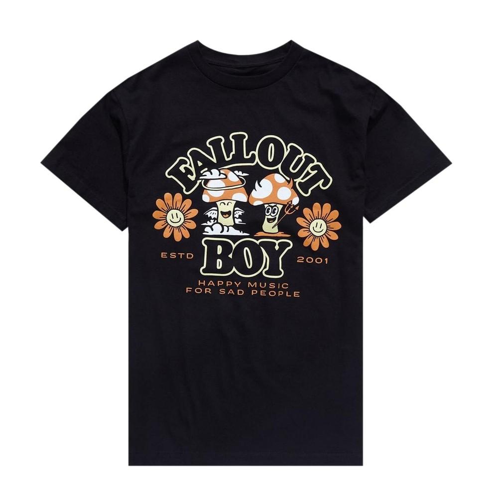 Hot Fall Out Boy Happy Music For Sad People T-Shirt Gift For Fans Shirt Unisex T-Shirt