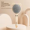 Cute Air Cushion Massage Comb for Women, Perfect for Long & Curly Hair, Portable Stylish Brush with Scalp-Caring Function