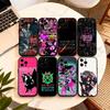 M-Mindless Self Indulgence Phone Case For iPhone 17,16,15,14,13,12,11 Plus,Pro Max,XS,Soft Silicone Black Cover