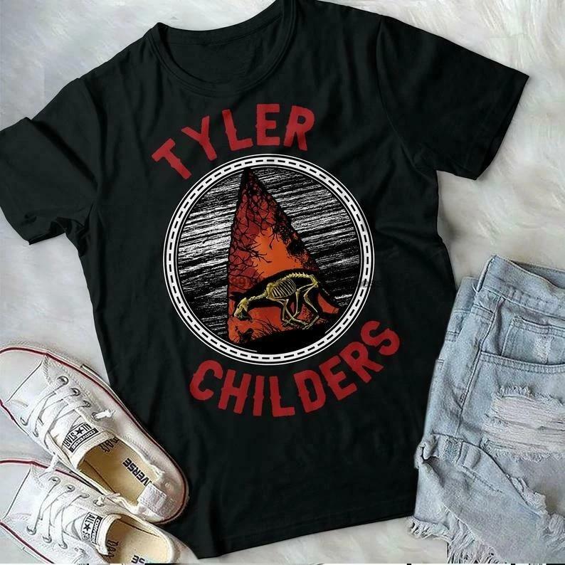 

Tyler Childers Music Band Heavy Cotton Black All Size Men Women Shirt MM384 Unisex T-Shirt M