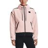 Under Armour Fleece Full-Zip Sports Jacket Women jackets Pink 1369458-643