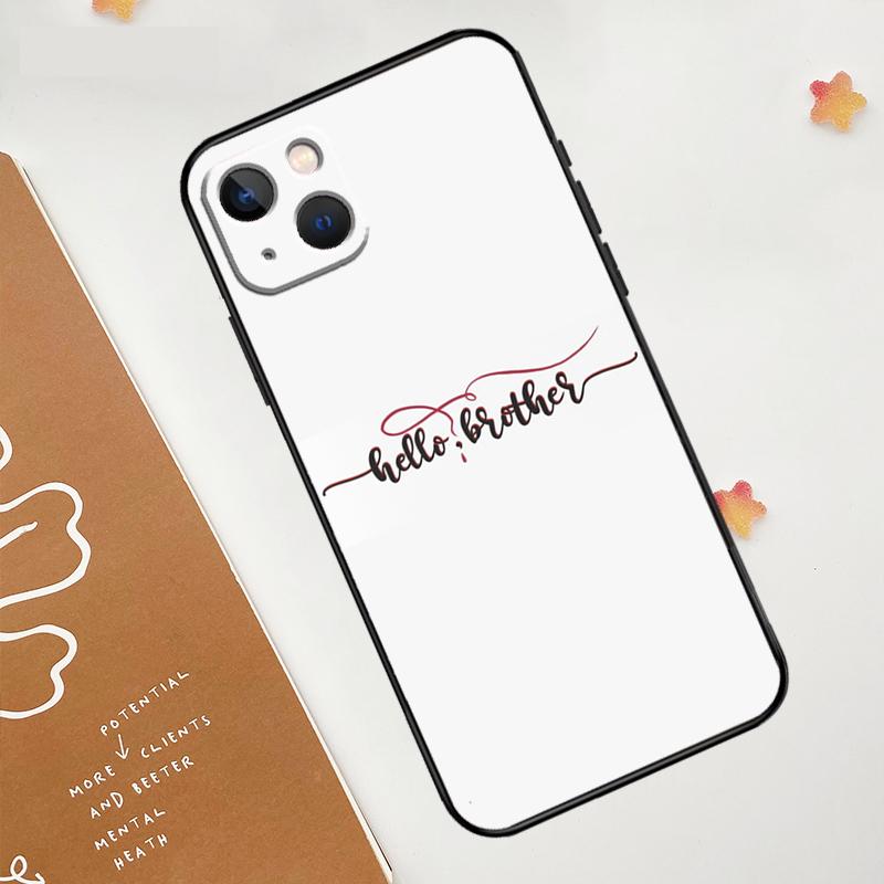 Damon and Stefan Vampire Diaries Case For Apple iPhone 16 15 14 13 12 11 Pro Max Mini XR 16e 15 16 Plus Protective Cover