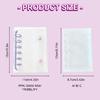 A7 Size Detachable Notebook Quality Paper Interchangeable Pages Removable Rings Binder Notebook Smooth Writing Design